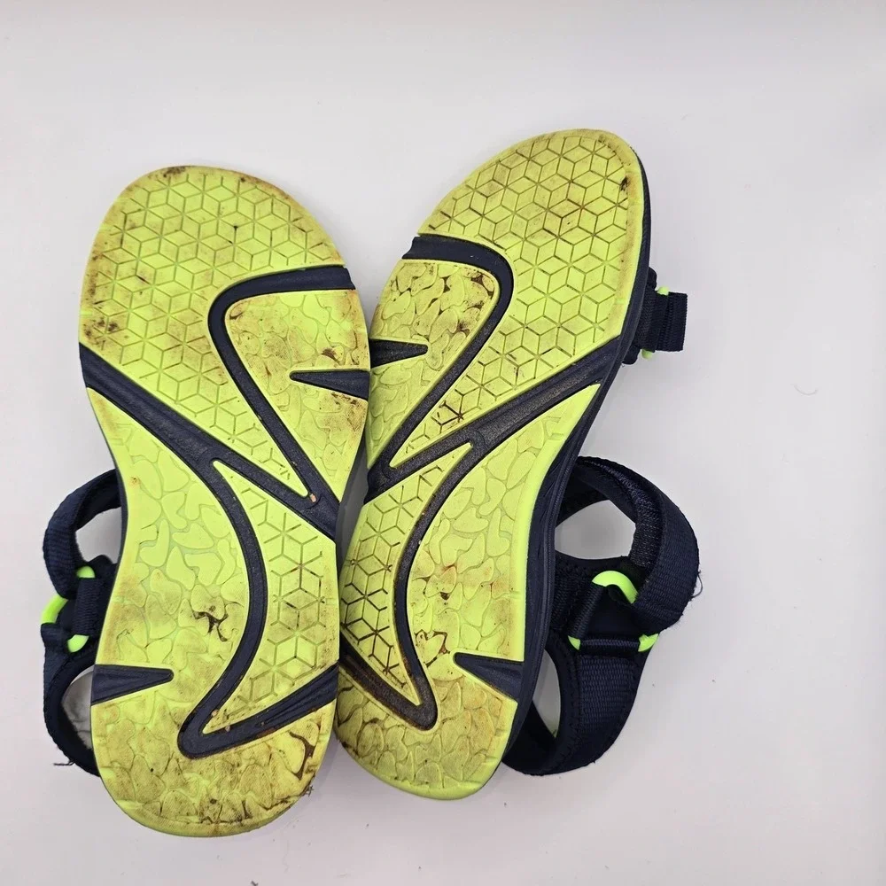 The Children's Place Sandals Blue Lime Green